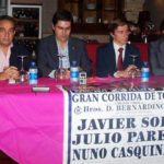 Los integrantes del cartel de Villanueva del Fresno. (FOTO:AJG)